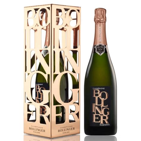 bollinger limited edition brut rose in metal gift box 2006|Champagne Bollinger Rosé 2006 metal box 75cl .